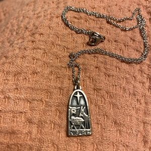 James Avery NOEL Nativity Charm and Chain